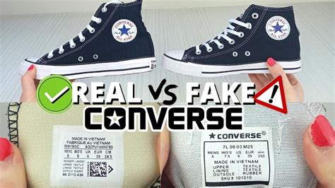 how to spot fake converse shoes tutorial|converse authenticity check.